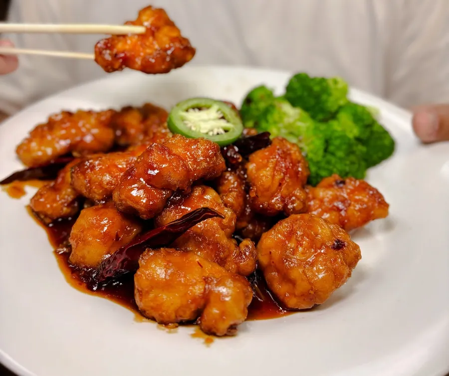 A plated course from a Hunan King private chef event